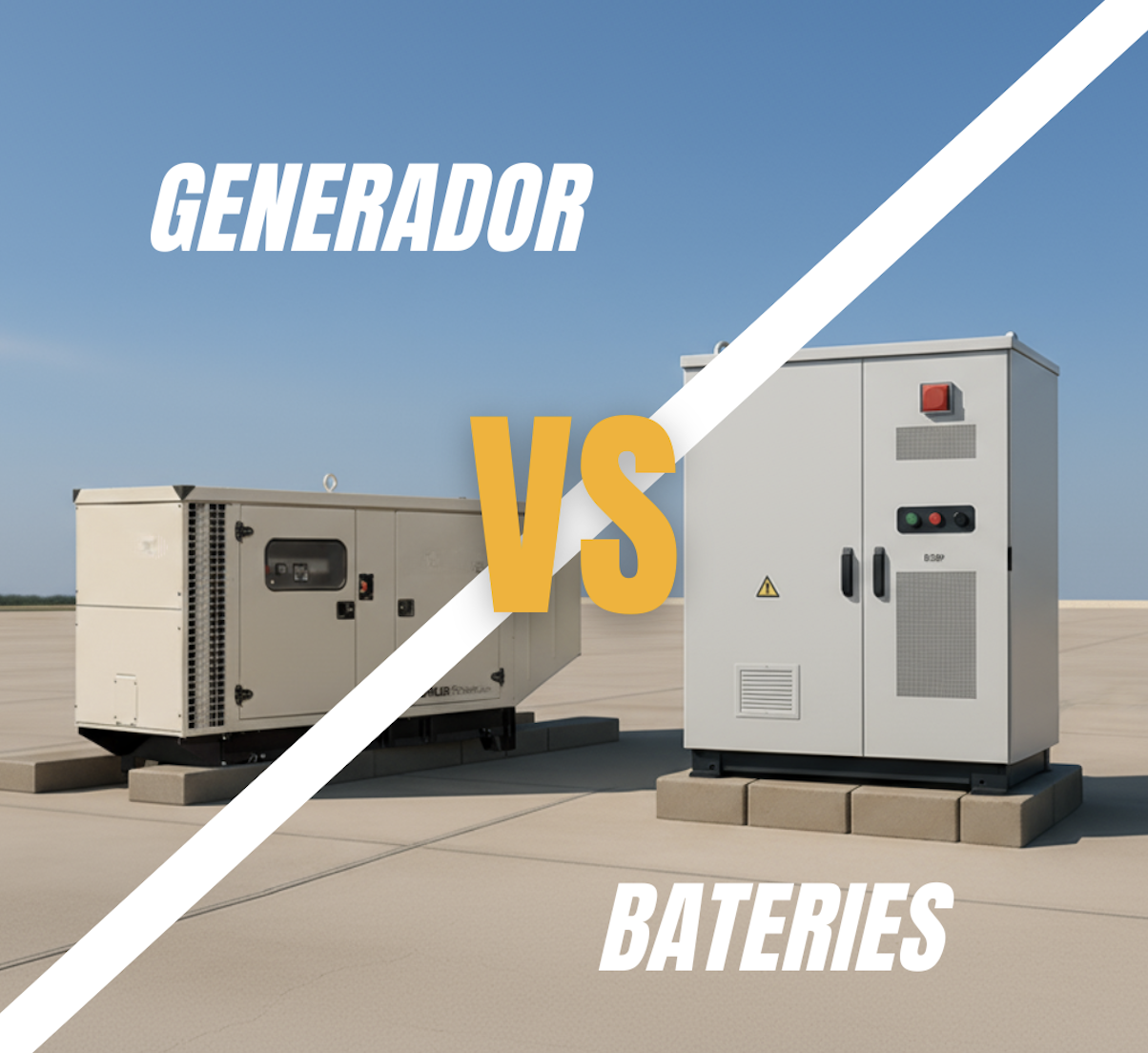 Generador vs. bateria: la nova decisió energètica per a empreses C&I