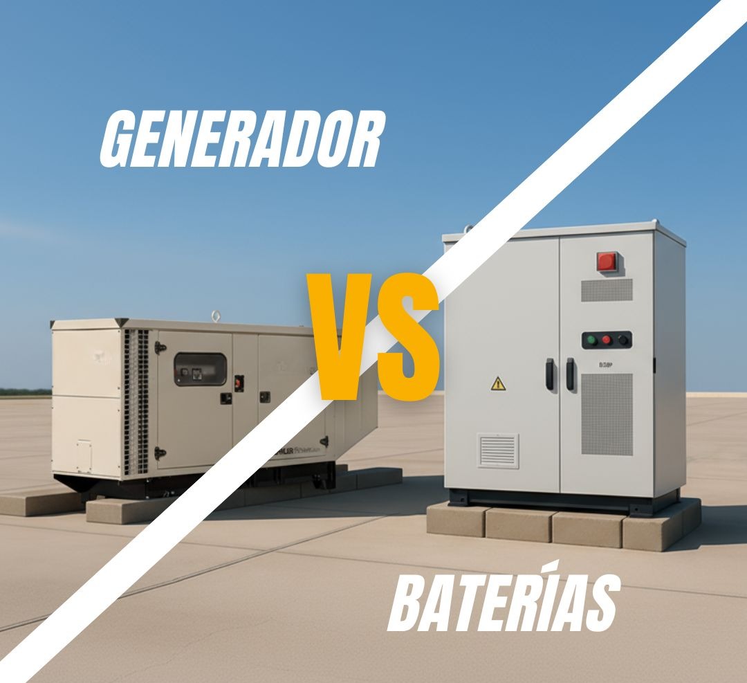 Generador vs. batería: la nueva decisión energética para empresas C&I