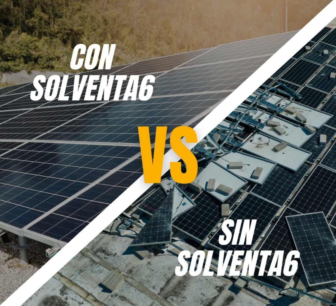 Cuando el viento sopla fuerte, las instalaciones de Solventa6 se mantienen firmes
